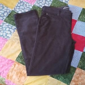 Last chance! Eddie Bauer grey corduroy boyfriend pants